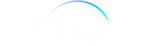 A blue arched line gradient that transitions from dark to light blue above the word "Disnep" written in white text.
